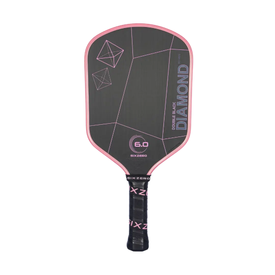Raquette de Pickleball Six Zero Double Black Diamond Control