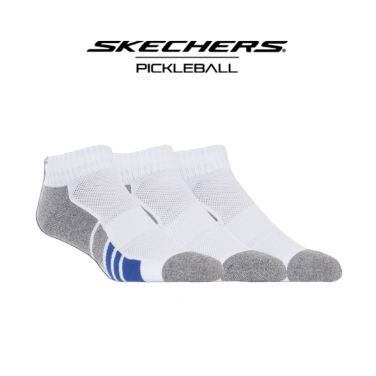 3 pares de calcetines de media caña SKECHERS