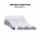 3 pares de calcetines de media caña SKECHERS